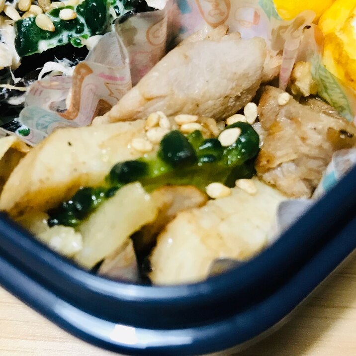 【お弁当に！】ゴーヤ・豚肉・長芋の中華炒め